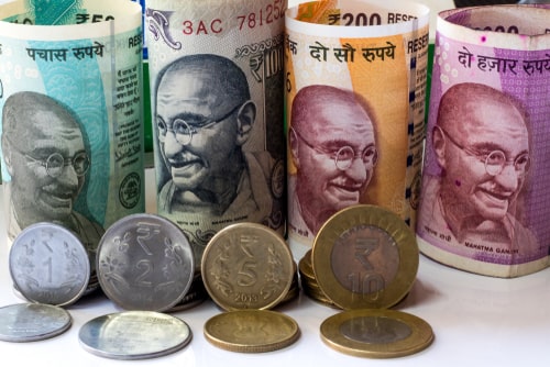 rupee strengthens
