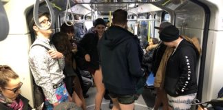 International transportation trend of 2019: ‘No Pants Subway Ride’