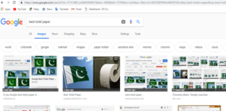 Pakistan flag as best toilet paper