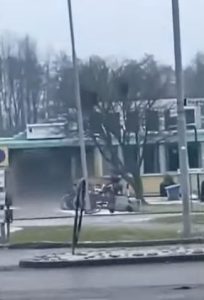 Sweden School attack picture grabbed from Video