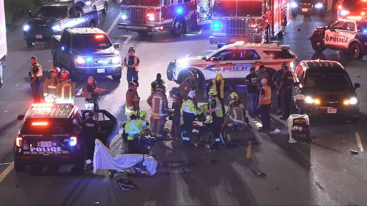 Two People Seriously Injured in Highway 400 Collision in Vaughan